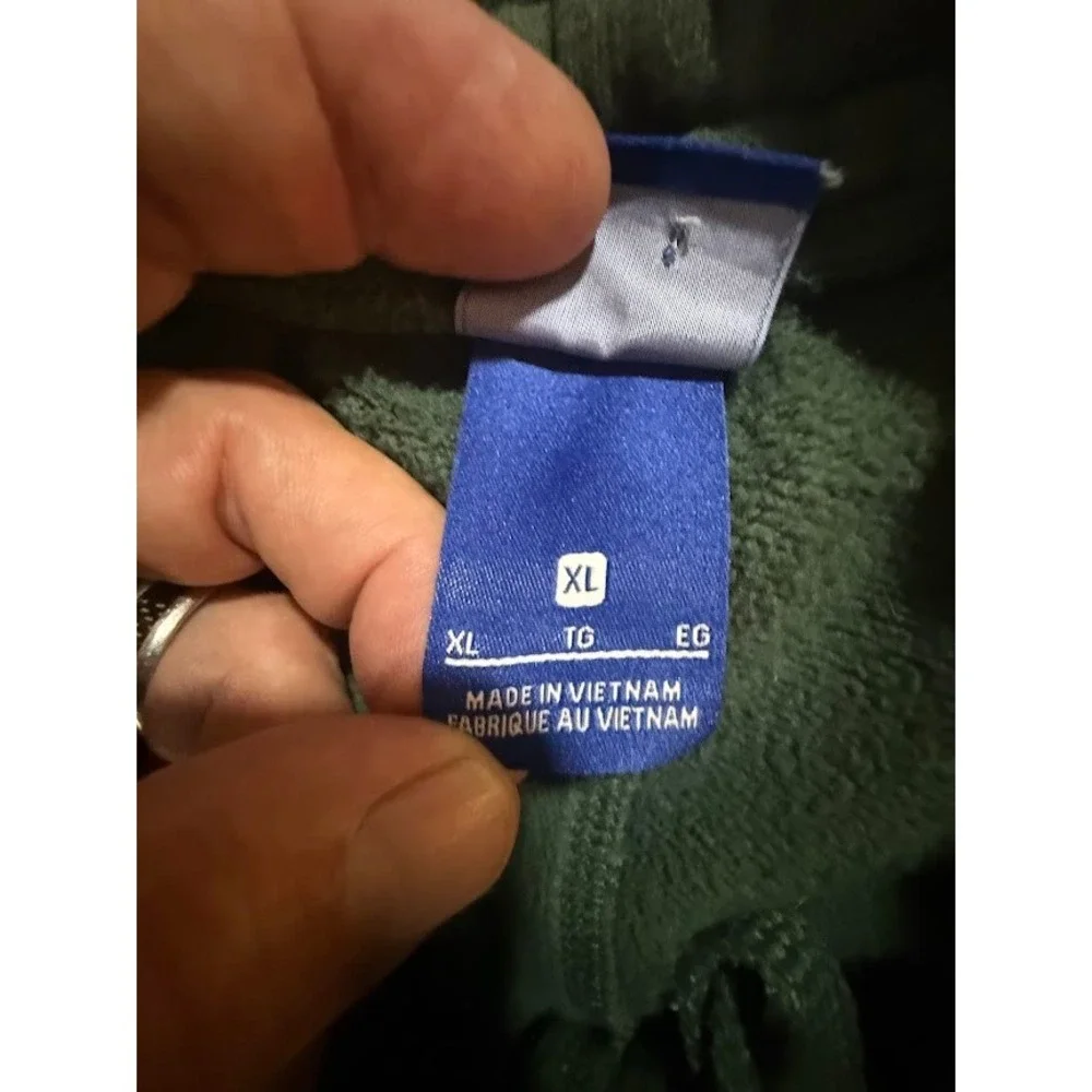 Nike Mens XL Fleece Joggers Sweatpants Forest Green Tapered‎ Cuffed 32X29.